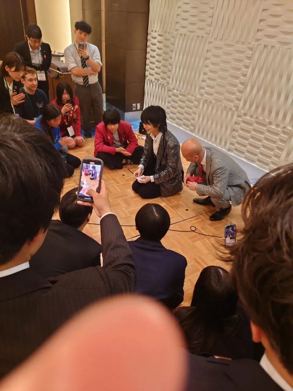 マジシャンの大泉さん!スゴイ!